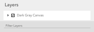 Minimum-height LayerList layout with a single basemap layer